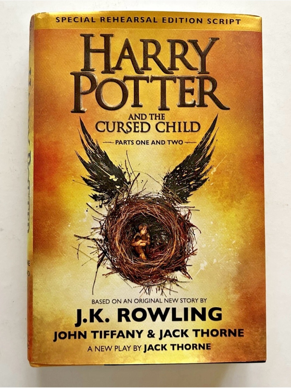 Harry Potter and the Cursed Child – Parts One & Two (2016) Hardcover Script Book